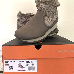 Merrell Women's Alpine Knit Winter Boots